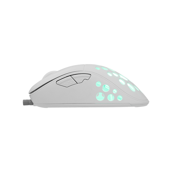 Miš White Shark Azrael 12.800 DPI Gaming bijeli