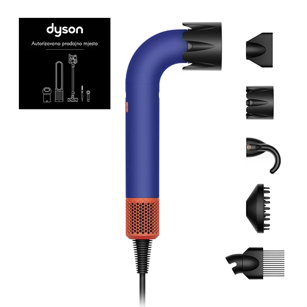 Fen Dyson Supersonic R HD18 Profesional Vinca Blue/Topaz