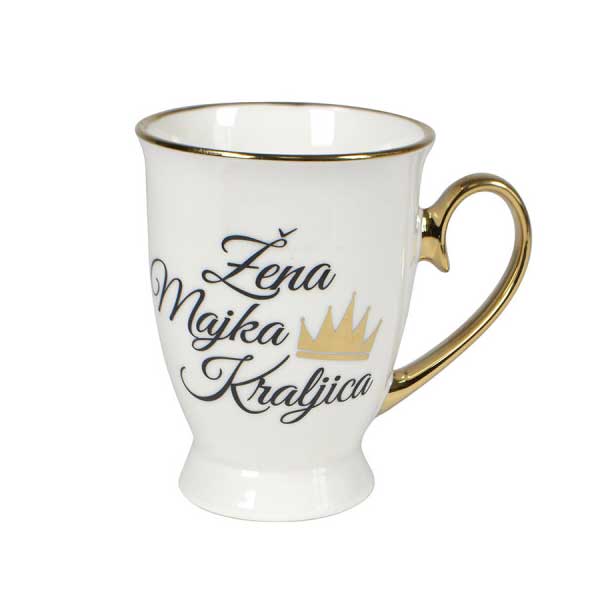 Porcelanska šolja Sigma ( Žena Majka Kraljica ) 300ml RXG-N230074A