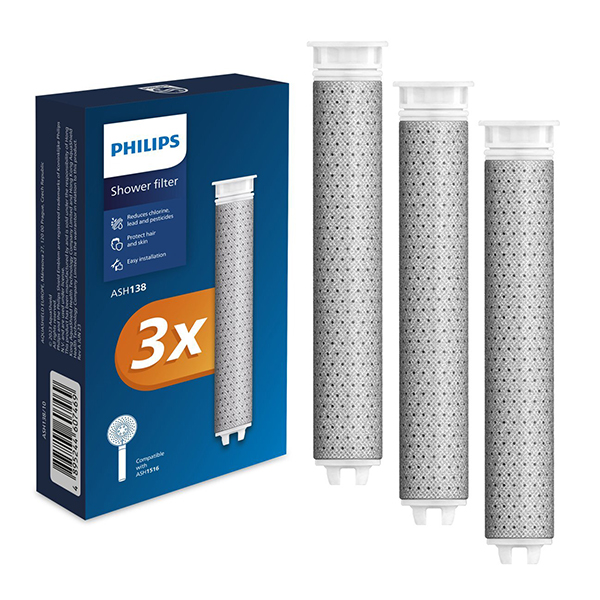 Zamjenski filter za glavu tuša Philips ASH138/10 AQUASHILD Shower filter x3