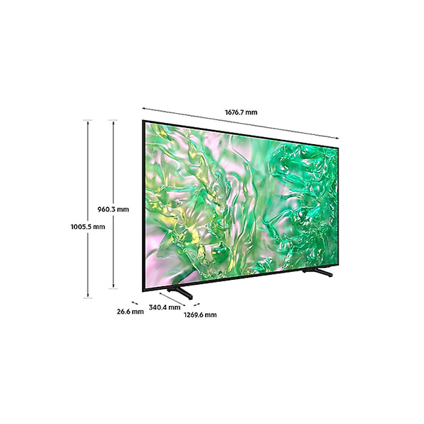 TV LED Samsung UE75DU8072UXXH Dynamic Crystal Color Ultra HD/