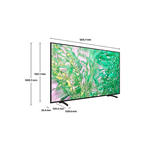 TV LED Samsung UE75DU8072UXXH Dynamic Crystal Color Ultra HD/