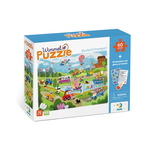 Zagonetne Puzzle DoDo Čudesni transport 60 kom