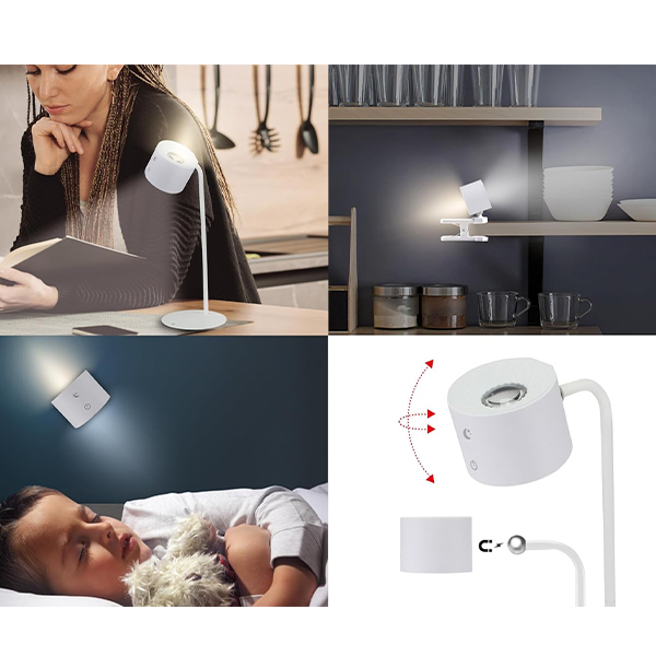 Lampa bežična 3u1 Beper P201UTP303 USB punjiva (White)