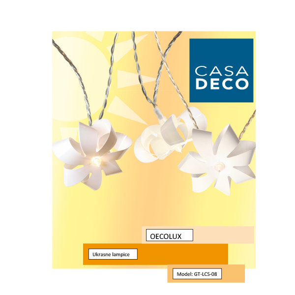 Dekoracija Casa Deco GT-LCS-08-origami stil