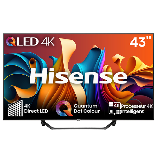 TV QLED Hisense 43A7NQ 4K UHD Smart/