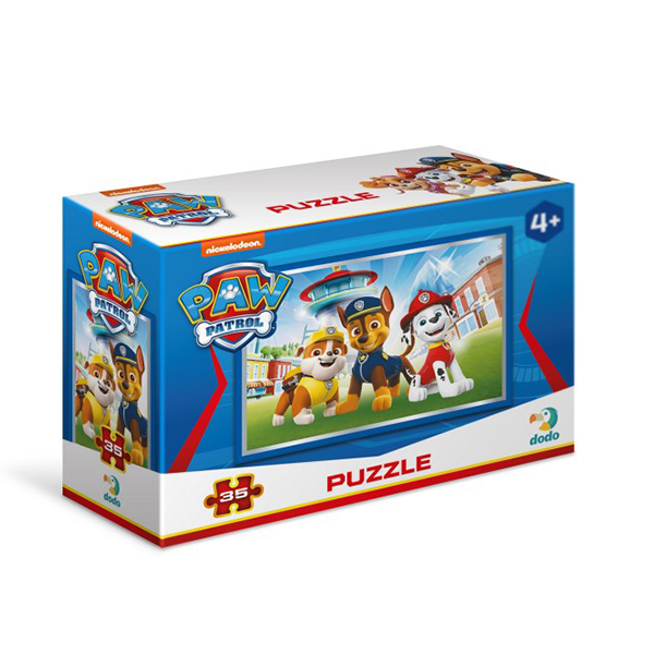 Puzzle DoDo Patrolne Šape MINI - Rabl, Roki & Maršal 35 djelova