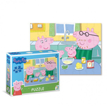 Puzzle DoDo Pepa Prase Porodični ručak 60 djelova