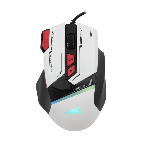 Miš Baracuda Manta bijeli 12800 DPI Gaming