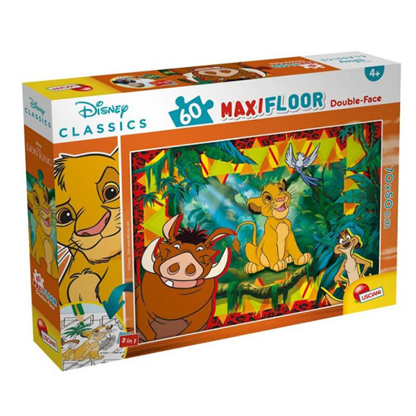 Puzzle Disney DF Maxi Floor Kralj Lavova 60 djelova