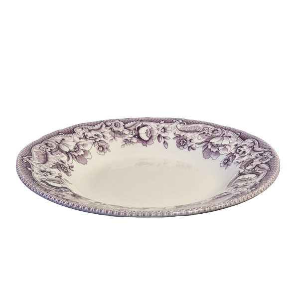 Tanjiri duboki Fina kuća SET/6 9.2 (9114087) dekor retro ljubičaste ruže keramika Tanjiri duboki Fina kuća SET/6 9.2 (9114087) dekor retro ljubičaste ruže keramika