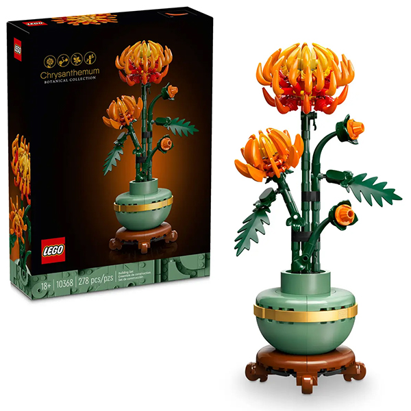 LEGO Botanicals Chrysanthemum (10368) Orange