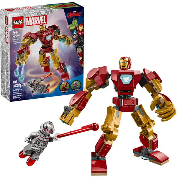 LEGO Marvel Iron Man Mech vs. Ultron (76307)