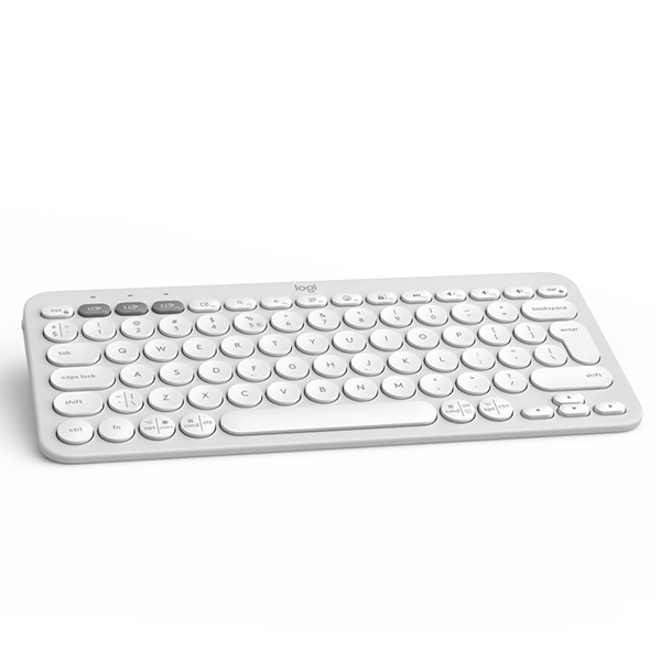 Tastatura Logitech Pebble Keys 2 K380s Bluetooth Wireless Keyboard (White)