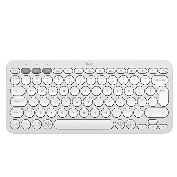 Tastatura Logitech Pebble Keys 2 K380s Bluetooth Wireless Keyboard (White)