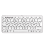 Tastatura Logitech Pebble Keys 2 K380s Bluetooth Wireless Keyboard (White)