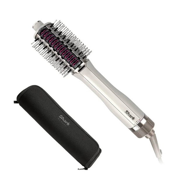 Četka za oblikovanje Shark HT212EU Smooth Style Heated Brush & Comb with Heat Resistance Storage Bag