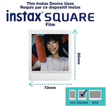 Foto aparat Fujifilm Instax Square SQ1 Set Glacier Blue