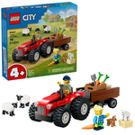 LEGO City Red Farm Tractor with Trailer & Sheep (60461)