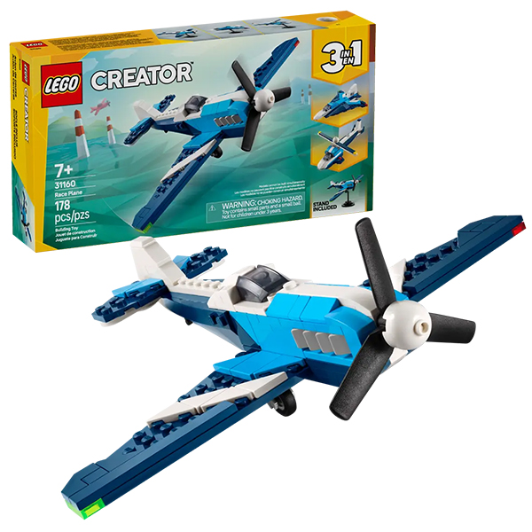 LEGO Creator 3in1 Aircraft: Race Plane (31160)