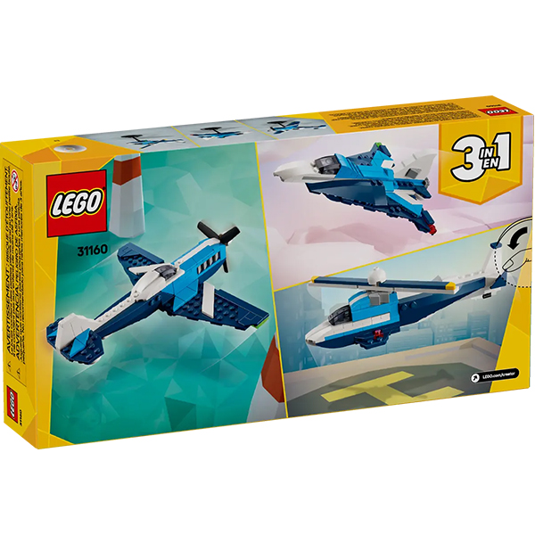 LEGO Creator 3in1 Aircraft: Race Plane (31160)