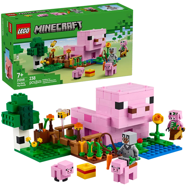 LEGO Minecraft The Baby Pig House (21268)