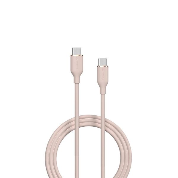 Devia cable Jelly EC632 USB-C - USB-C 1,2 m 60W 3A pink BRA012895