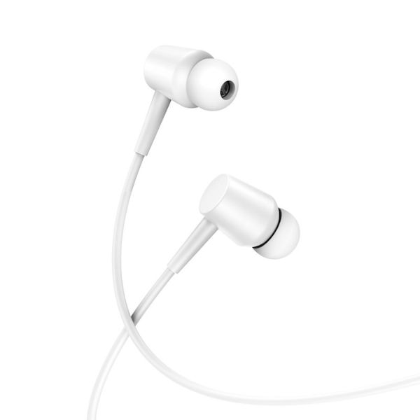 XO wired earphones EP57 jack 3,5mm white GSM167731