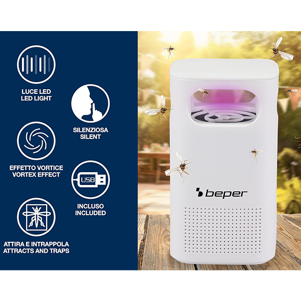Lampa protiv insekata Beper P206ZAN101 white
