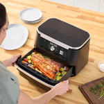 Friteza Air Fryer Ninja AF500EU Foodi FlexDrawer Dual Zone 10.4L/ Friteza Air Fryer Ninja AF500EU Foodi FlexDrawer Dual Zone 10.4L/