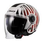 Kaciga LS2 OF620 Classy Cool White Wineberry L (366202236L)