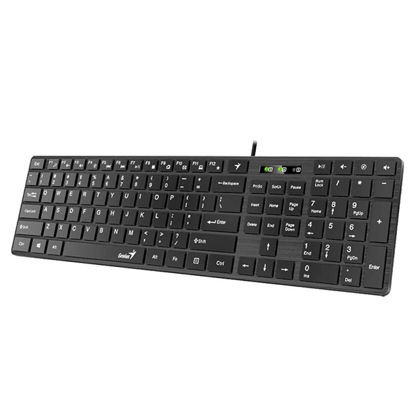 Tastatura Genius SlimStar 126 USB US crna