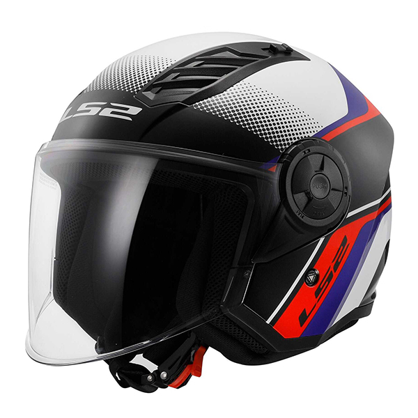 Kaciga LS2 OF616 Airflow II Rush white blue red 06 3XL