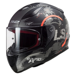Kaciga LS2 FF353 Rapid Circle Titanium Fluo Orange XXL (103533552XXL)