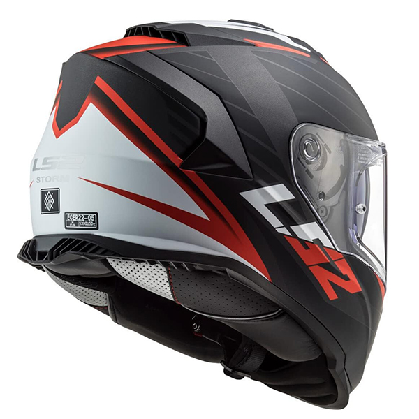 Kaciga LS2 FF800 Storm Nerve Matt Black Red XXL (108002032XXL) Kaciga LS2 FF800 Storm Nerve Matt Black Red XXL (108002032XXL)