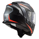 Kaciga LS2 FF800 Storm Racer Matt Titanium Fluo Orange XXL (108002152XXL) Kaciga LS2 FF800 Storm Racer Matt Titanium Fluo Orange XXL (108002152XXL)