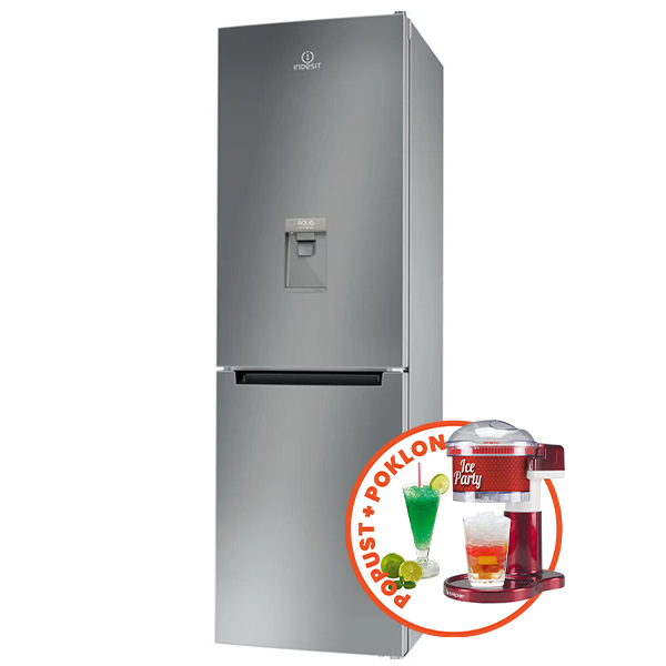 Kombinovani hladnjak Indesit LI8 S2E S AQUA (Less Frost)