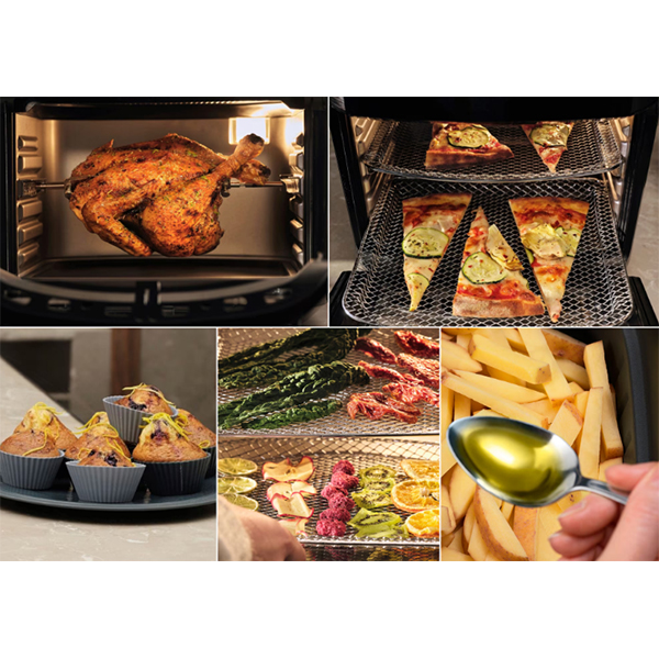 Friteza Electrolux EAF12B Air Fryer 12L (vrući vazduh) Friteza Electrolux EAF12B Air Fryer 12L (vrući vazduh)