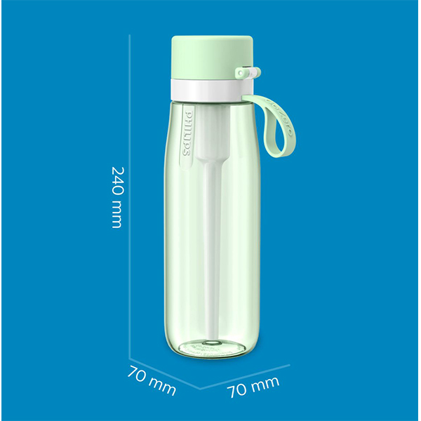 Flaša Philips AWP2731GNR/31 za filtraciju vode 660ml Zelena Flaša Philips AWP2731GNR/31 za filtraciju vode 660ml Zelena