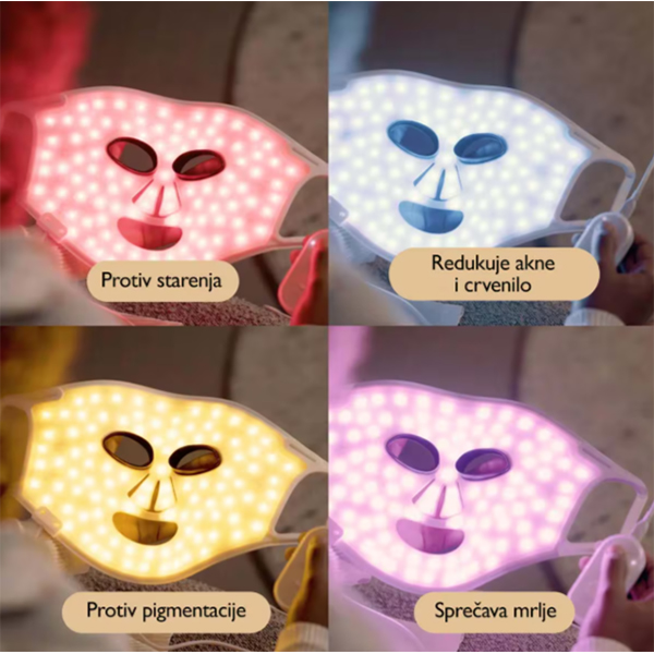 Maska za njegu lica Silk'n LED Face Mask 100 Skin care Maska za njegu lica Silk'n LED Face Mask 100 Skin care