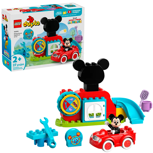 LEGO Duplo Mickey Mouse Clubhouse & Car (10454)