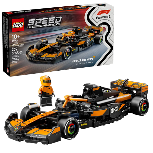 LEGO Speed Champions McLaren F1 Team MCL38 Race Car (77251)