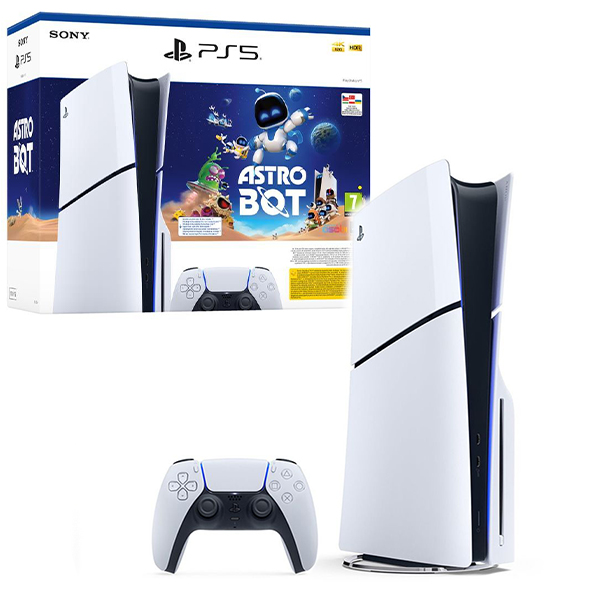Sony PlayStation PS5 Slim Disc 1TB Astro Bot Bundle (voucher)