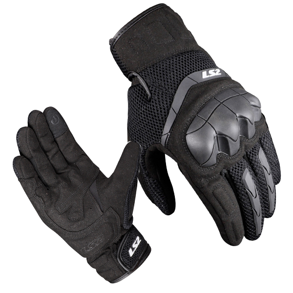 Rukavice LS2 Kubra Man Gloves Black XL (70210S0112XL)
