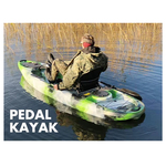 Kajak LSA Adventure Pedal Fishing K1 Sit-On-Top 3.16