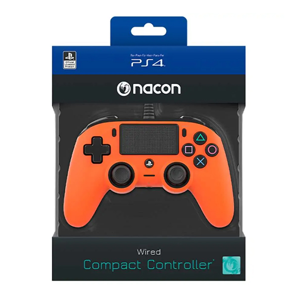 Džojstik Nacon BigBen PS4 Wired Compact Orange Džojstik Nacon BigBen PS4 Wired Compact Orange