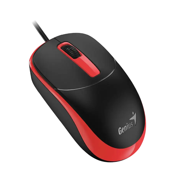 Miš Genius DX-123 USB Optical crno-crveni (MIS02170)