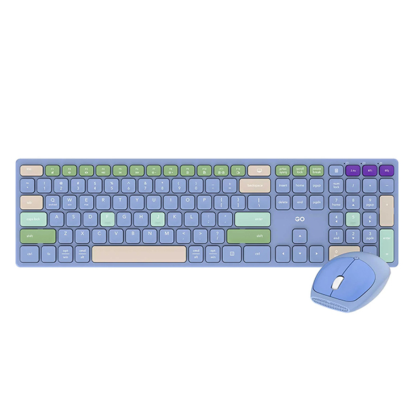 Tastatura+miš Fantech WK895 bežični set (Plava)