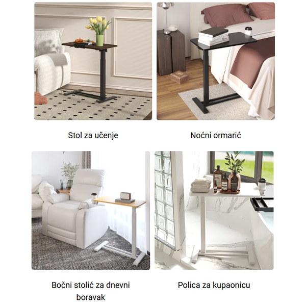 Podesivi višenamjenski bočni sto Loctek FlexiSpot H7