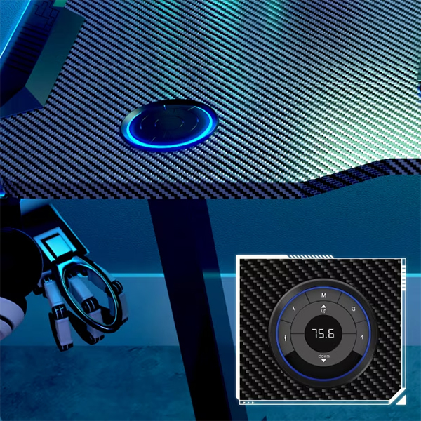 Gejming podizni sto Loctek FlexiSpot GT2 RGB 1250x600x18mm